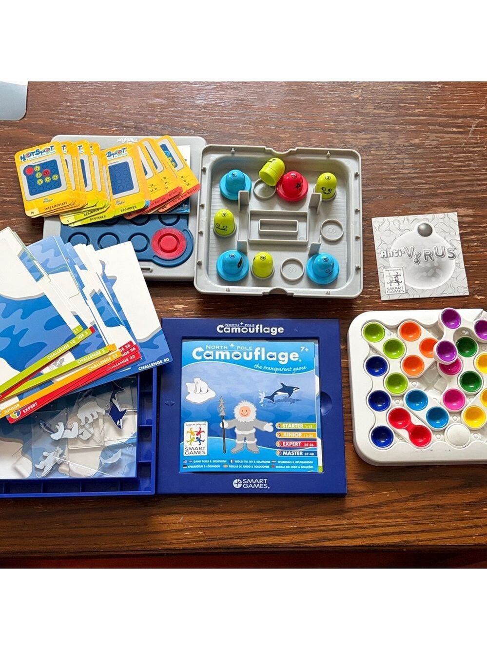 Three Brain Game Puzzle Set - Multicolor